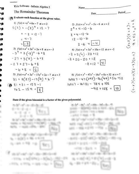 2022 kuta software algebra 2.